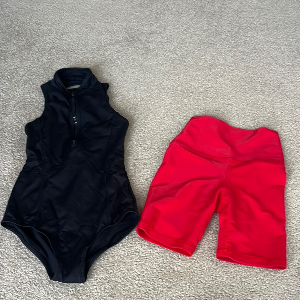 Black leo & Five shorts